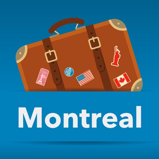 Montreal offline map and free travel guide icon