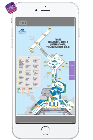 MEL AIRPORT - Realtime Info, Map, More - MELBOURNE AIRPORT screenshot 4