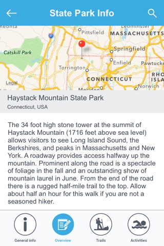 Connecticut National Parks & State Parks screenshot 2