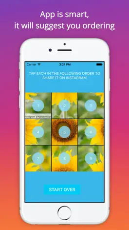 Game screenshot Grid Style for Instagram - Instagrid Post Banner sized full size Big Tiles for IG hack