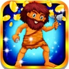 Ancient Slot Machine: Be the best at hunting and fishing and win lots of stone tools
