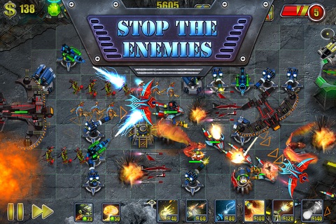 Moon Tower Attack– TD War Game screenshot 3