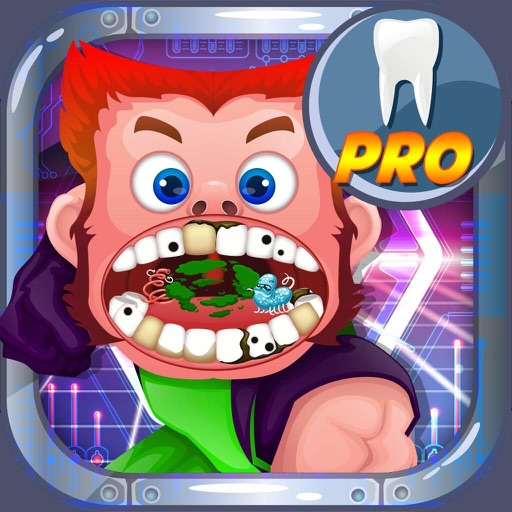 Captain Iron Teeth Superhero War – The Dentist Games for Kids Pro