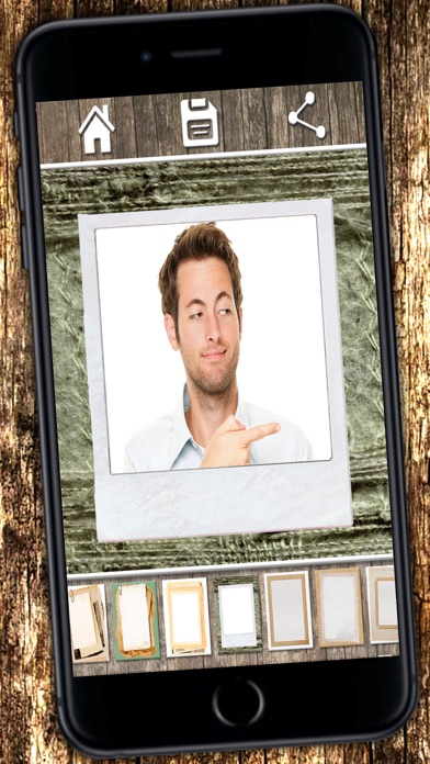 Vintage photo frames - Photo editor for framing and create profiles 1.0 IOS -