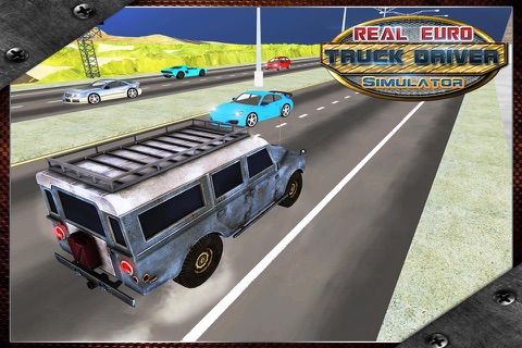 Real Euro Truck Driver Simulator 3D - Drive Heavy Duty Real Trucks in Urban City and be the Best Truck Driver screenshot 2