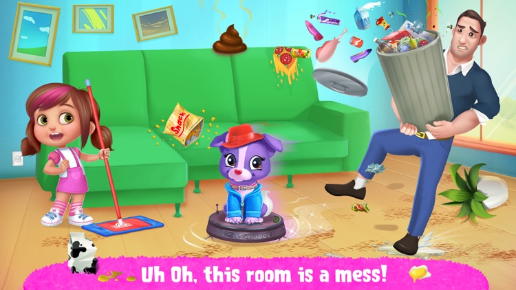 Daddy's Little Helper - Messy Home Adventure