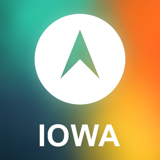 Iowa, USA Offline GPS : Car Navigation icon
