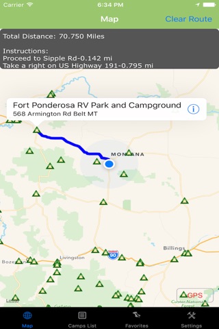 Montana – Camping & RV spots screenshot 2