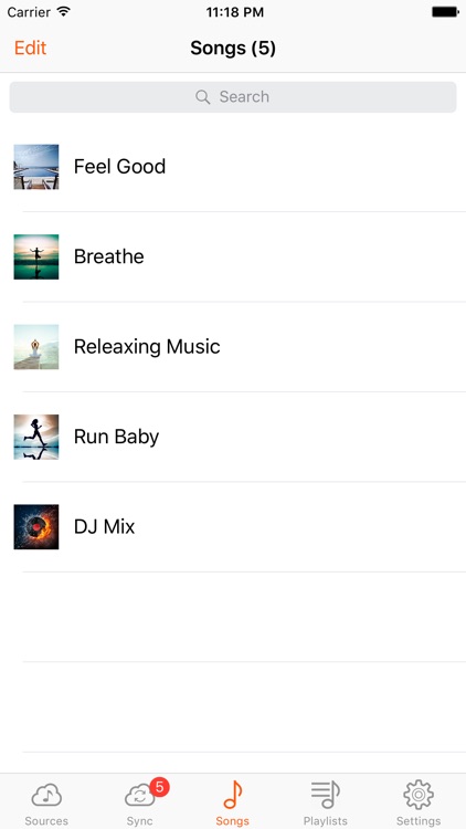 Cloud Music Player Pro - Sync Offline Audio for Dropbox, Google Drive, OneDrive screenshot-4