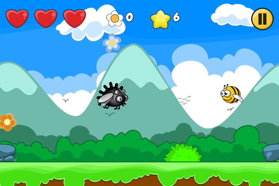 Bzz-bzz-bzz - Accelerometer Arcade Game screenshot 3