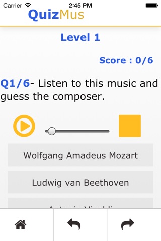 QuizMus - Classical Music Quiz : fun and informative. screenshot 2