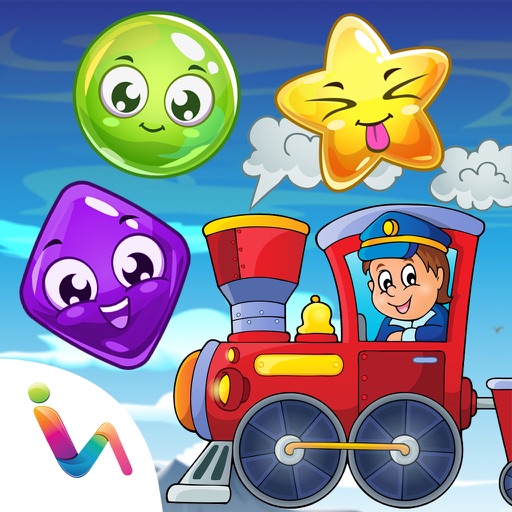 Learn Shapes & Colors - Preschool Games For Kids Icon