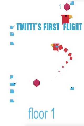 Twitty's First Flight - Free birds endless arcade Game screenshot 2