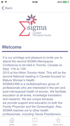 SIGMA Menopause Conference(圖1)-速報App