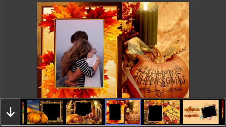 Thanksgiving Photo Frame - Amazing Picture Frames & Photo Editor