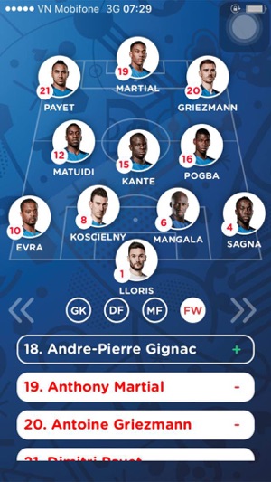 Lineup Builder for Euro 2016(圖3)-速報App