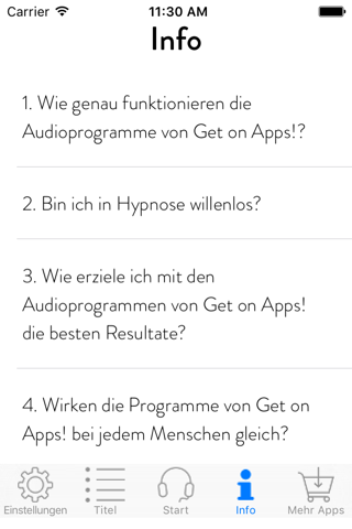 Stop Allergies! Allergien lindern mit Hypnose screenshot 4