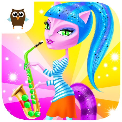 Crazy Cats Super Stars - Animal Pop Music Band Hair & Style Makeover