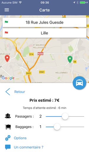 Taxi Union - Lille(圖3)-速報App