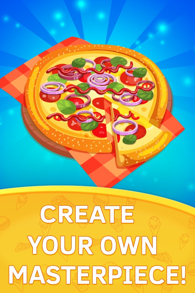 Pizza Chef free. Baby Kitchen Cooking Games screenshot 3