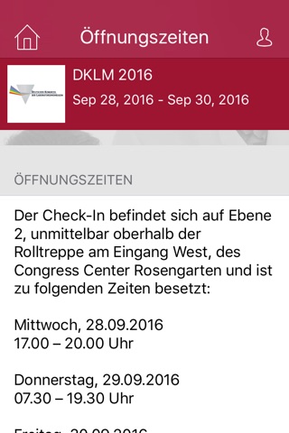 DKLM Kongress-App 2016 screenshot 3