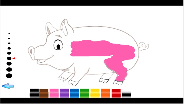 kids Farm Animals - Coloring A Farm Animal Learning Book for Kids screenshot-3