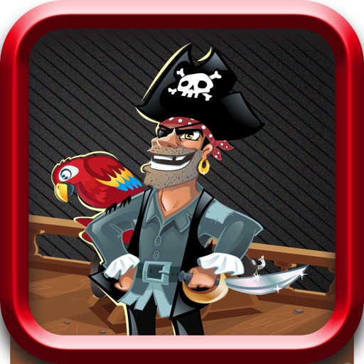 21 Parrot Red Casino - Free Pirate Coins Game icon