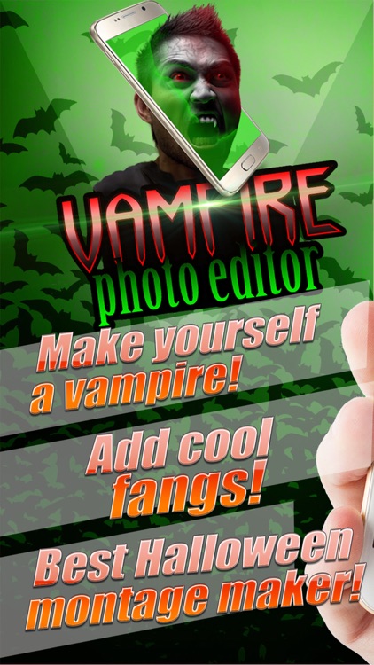 Vampire Photo Editor – Vampirize Yourself with Scary Face Changer Montage Maker & Horror Stickers