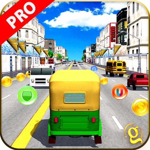 Drive Endless Tuk Tuk Rickshaw Pro Icon