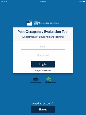 Post Occupancy Evaluation screenshot 2
