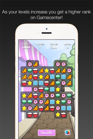 CookieCrush - Puzzling and Strategic Conquest to Beat them all - Sugar Smashingly Amazing Match Three Puzzle Game screenshot 2