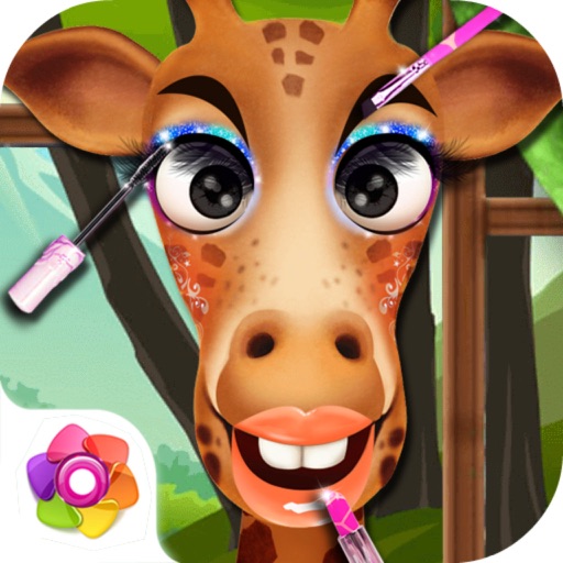 Giraffe Princess Dream Makeup - Sugary Designer/Cute Pets Makeover iOS App