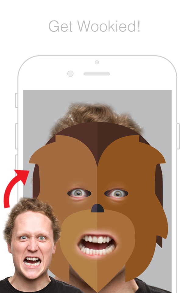 Wookie Me - Photo Mask Star Maker screenshot 2