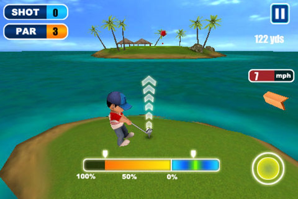 Fantasy Golf Games Mini Golf-X screenshot 2