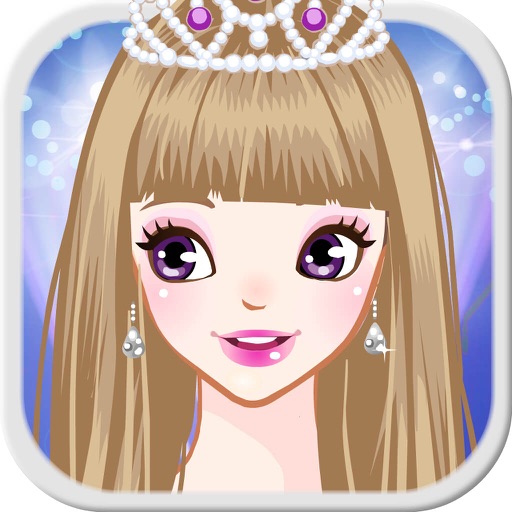 公主时装秀 -化妆换装养成沙龙，女孩子爱玩的小游戏免费 icon