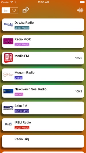 Azerbaycan Radio (AZ) : Musiqi & News - FM / AM(圖2)-速報App