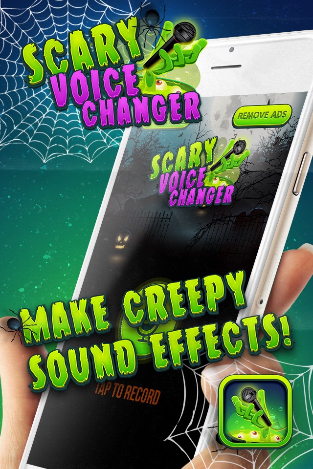 Scary Voice Record.er – Horror Sound Change.r and Modifier with Cool Audio Effect.s screenshot 2