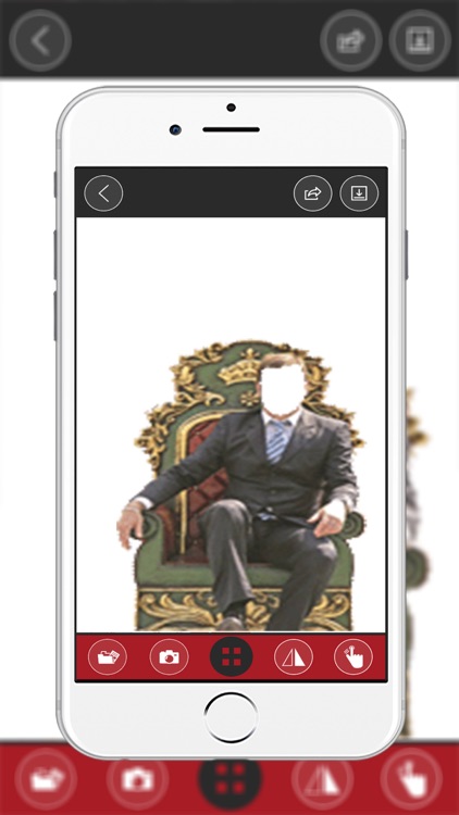 photo montage throne screenshot-4