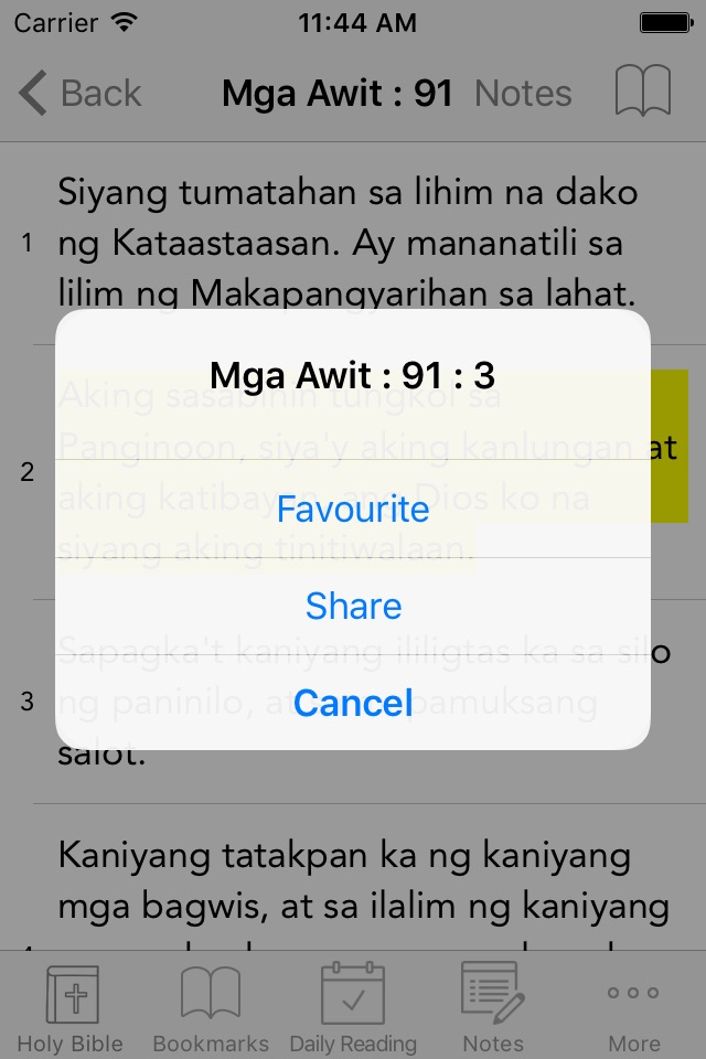 Tagalog Bible (Ang Biblia): Easy to use Bible App in Flipino for daily offline Bible book reading screenshot 4