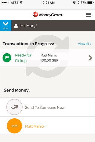 MoneyGram® : Send Money Online screenshot 2