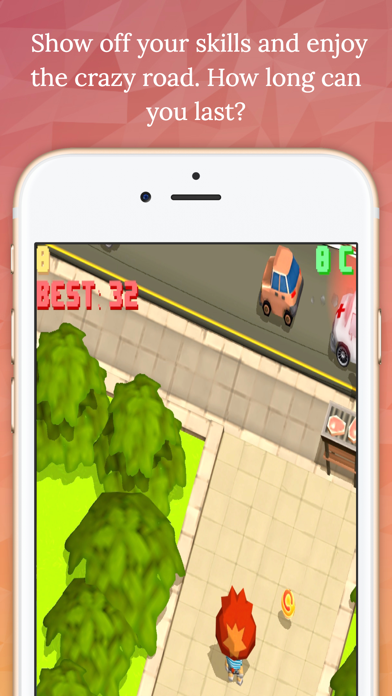 Crazy Road - Endless Arcade Game Screenshot 3