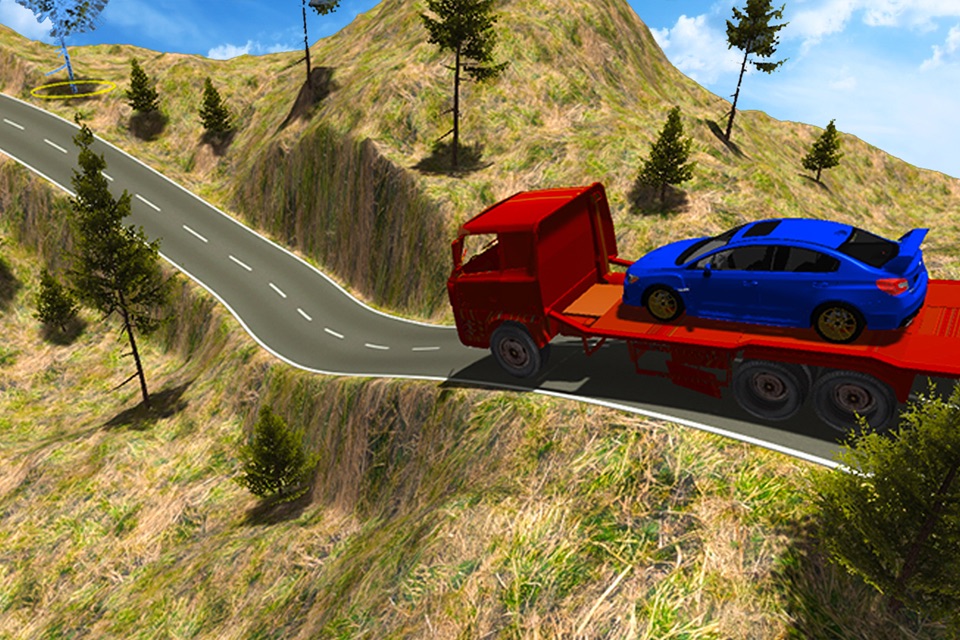 Transport Truck Cargo Trailer Transporter Sim screenshot 4