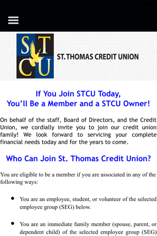 St. Thomas Credit Union Mobile screenshot 3