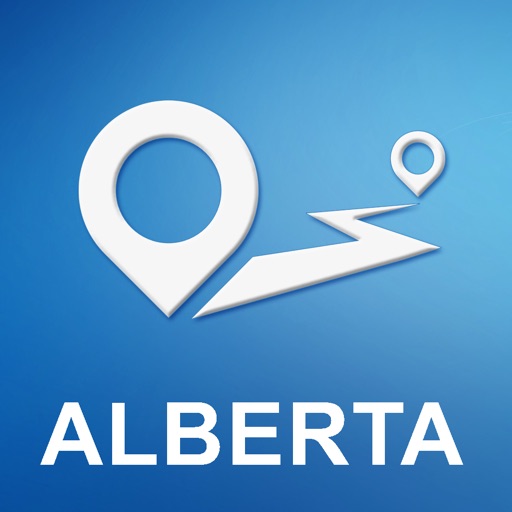 Alberta, Canada Offline GPS Navigation & Maps icon
