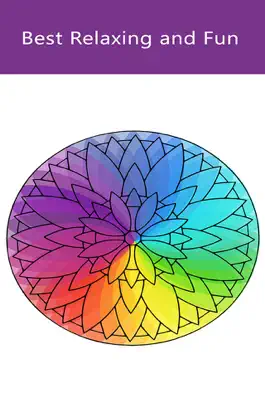 Game screenshot Мандала раскраски книги краски игры для взрослых и девочек Манделы раскраски бесплатные игры для взрослых hack