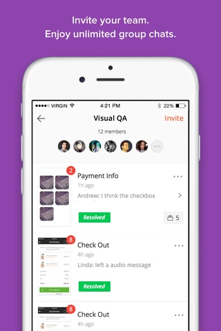 DesignTalks - Your Design Messenger, Get and Give Design Comments with Audio Annotations screenshot 3