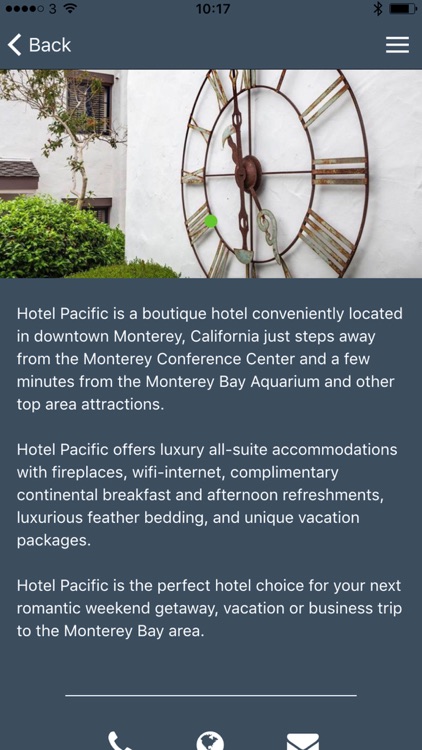 Hotel Pacific Monterey CA