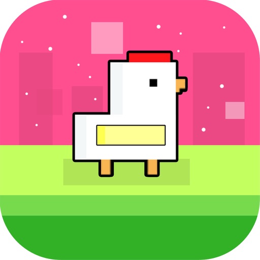 Crossy Chick - Chicken Road Drop And Hop icon