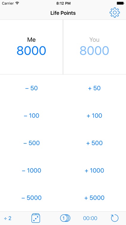 YugiCalc: Life Point Calculator