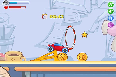 Smashy Office Race － Extreme car racing simulator Game screenshot 3